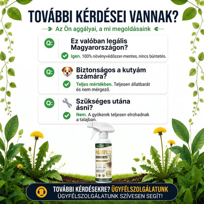 ⚡ [Könnyű és stresszmentes gyomirtás a kertben] Háztartási használatra szánt gyomirtó szer