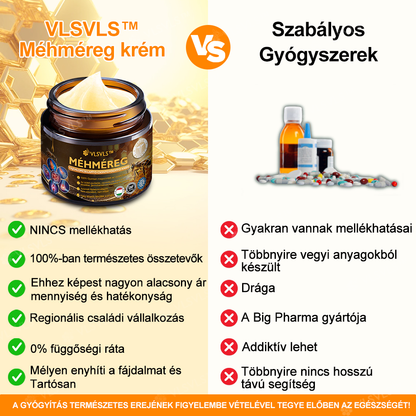 ZVLZVL™🍯Méhméreg Azonnali Ultra Erős Fájdalomcsillapító Krém -❄ Új téli akció | ❄ Akár 70% kedvezmény