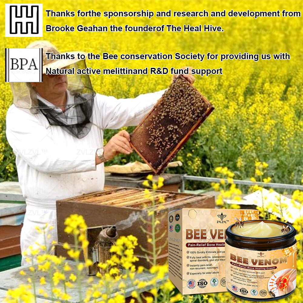 ZVLZVL™ Bee Venom Instant Pain Relief Arthritis Therapy Cream