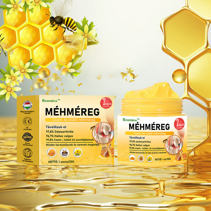 👑👑👑 BEARNICA™ Bee Venom Advanced ízület- és csontkezelő krém🔥 (Utolsó napi akció, 80% kedvezmény)