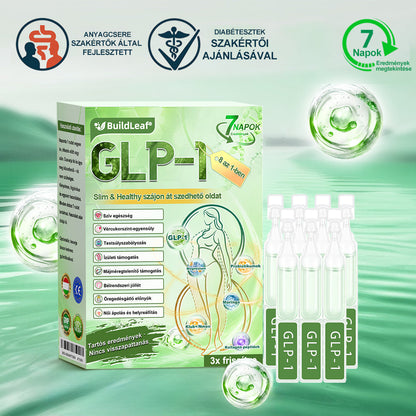 Karácsonyi limitált |BuildLeaf® GLP-1 8-az-1 Slim & Health szájüregi oldat – Egyszerű napi használat, látványos eredmény 7 nap alatt, 100 milliárd aktív probiotikummal ✅ testsúlykezelés, szív-, cukorbetegség-, bél- és női egészség, feszes bőr, energia.