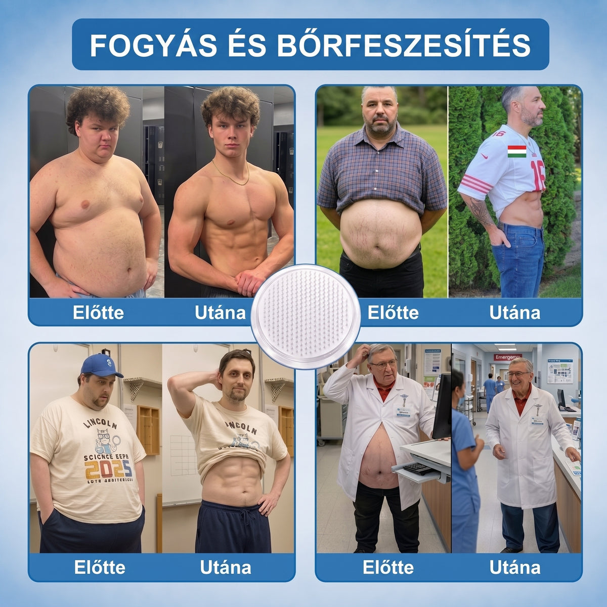 🌿Moringa · Berberine × NAD+ 10-in-1 Advanced Nano HAJUEI® Glumasetide 8az 1-ben Karcsú és EgészségesNano Mikrotűs Tapasz (Napi 1alkalom – látható változásakár 7 nap alatt) ✅ Elhízásra,bőrfeszesítésre,cukorbetegségre, alvásiapnoéra, ízületekre stb