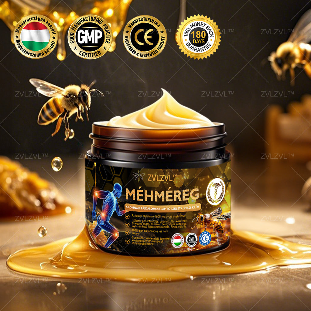 ZVLZVL™🍯Méhméreg Azonnali Ultra Erős Fájdalomcsillapító Krém -❄ Új téli akció | ❄ Akár 70% kedvezmény