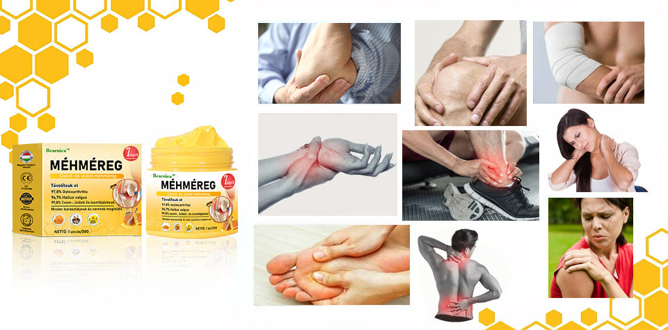 🍯🌿🍯 BEARNICA™ Bee Venom Advanced ízület- és csontkezelő krém🔥 (Utolsó napi akció, 80% kedvezmény