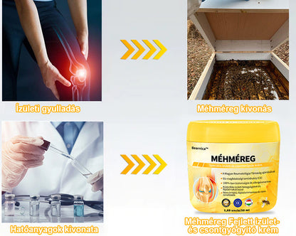 🌿🍯🌿BEARNICA™ Bee Venom Advanced ízület- és csontkezelő krém🔥 (Utolsó napi akció, 70% kedvezmény)