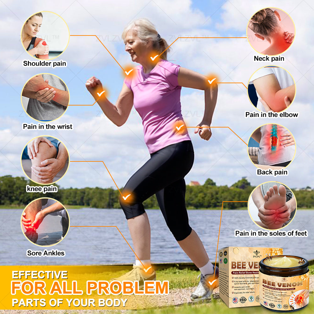 ZVLZVL™ Bee Venom Instant Pain Relief Arthritis Therapy Cream
