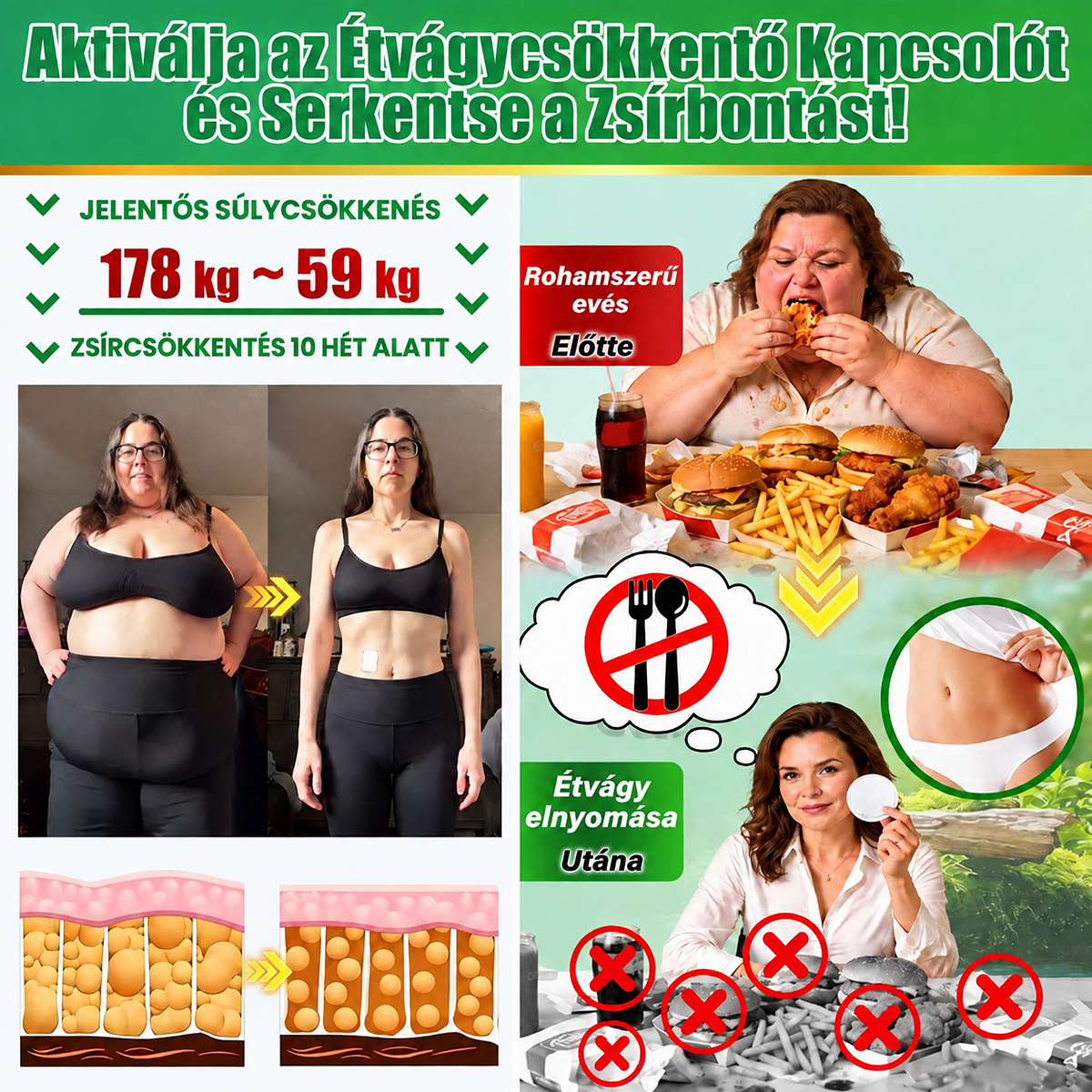 🌿🌿🎁Moringa · Berberine × NAD+ 10-in-1 Advanced Nano GeeLemon® Glumasetide 8az 1-ben Karcsú és EgészségesNano Mikrotűs Tapasz (Napi 1alkalom – látható változásakár 7 nap alatt) ✅ Elhízásra,bőrfeszesítésre,cukorbetegségre, alvásiapnoéra, ízületekre stb