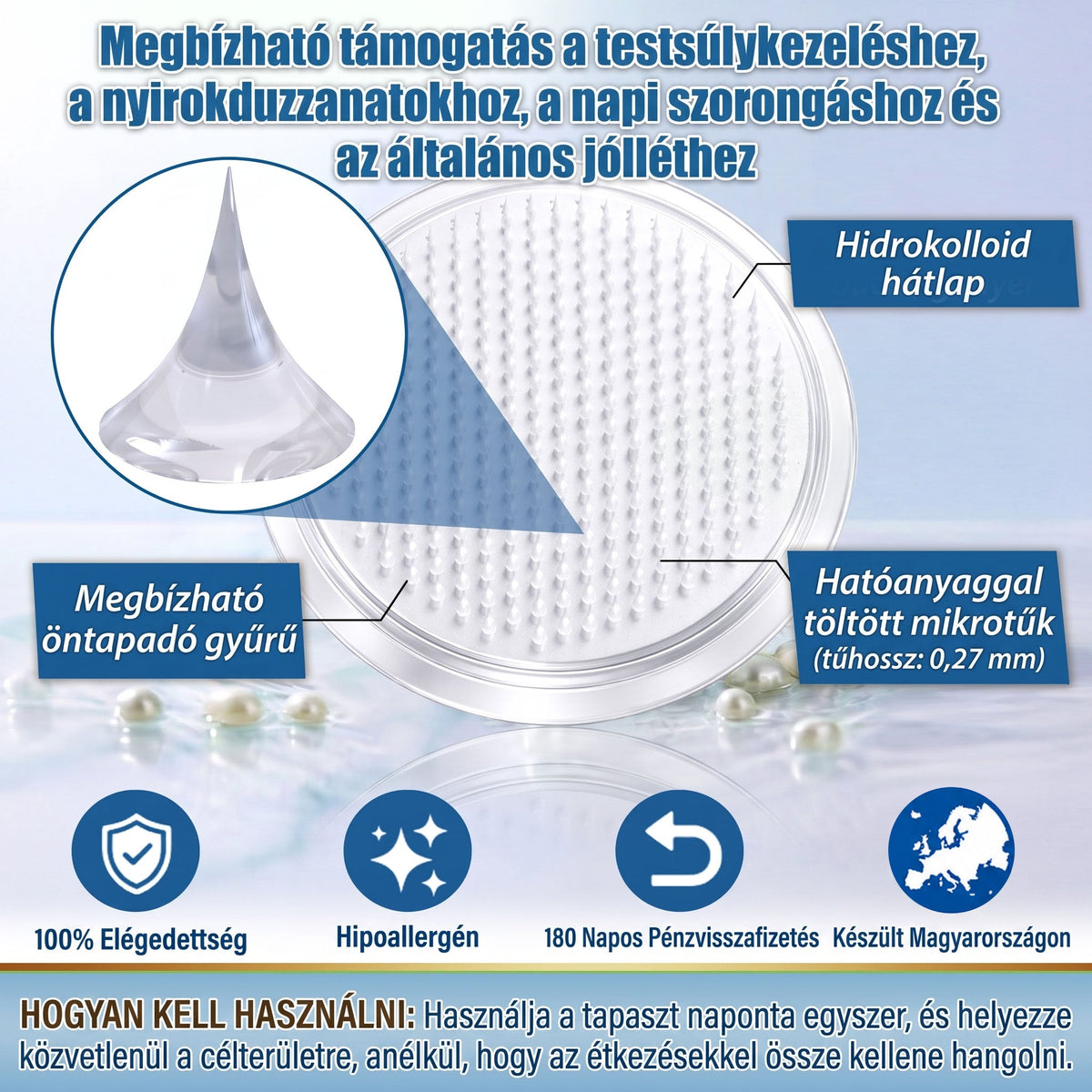 🌿Moringa · Berberine × NAD+ 10-in-1 Advanced Nano HAJUEI® Glumasetide 8az 1-ben Karcsú és EgészségesNano Mikrotűs Tapasz (Napi 1alkalom – látható változásakár 7 nap alatt) ✅ Elhízásra,bőrfeszesítésre,cukorbetegségre, alvásiapnoéra, ízületekre stb