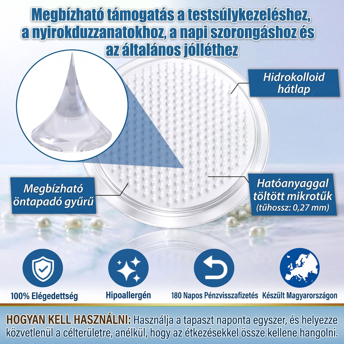 🌿Moringa · Berberine × NAD+ 10-in-1 Advanced Nano HAJUEI® Glumasetide 8az 1-ben Karcsú és EgészségesNano Mikrotűs Tapasz (Napi 1alkalom – látható változásakár 7 nap alatt) ✅ Elhízásra,bőrfeszesítésre,cukorbetegségre, alvásiapnoéra, ízületekre stb